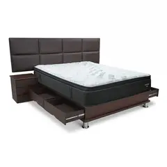 DRIMER - Dormitorio con Cajones Sofia Futurepedic 	Queen