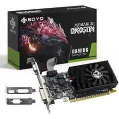 GENERICO - Placa de video SOYO GT740 4GB GDDR3 PCIe HDMI DVI VGA