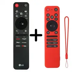 LG - Control Magic MR26 + Funda protectora Roja