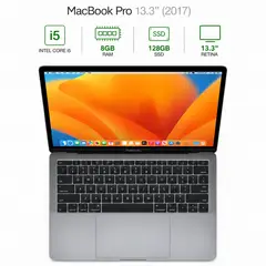 APPLE - MacBook Pro 2017 13.3" Intel Core i5 8GB RAM 128 GB SSD A1708 Reacondicionado Grado B.