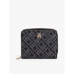 TOMMY HILFIGER - BILLETERA TH ICON MED FLAP ZA JACQUARD