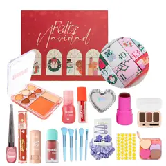 GENERICO - Calendario de adviento 14 regalos de maquillaje