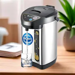 LINGLONG - Dispensador de agua caliente 6.8L 850W, cuerpo acero inoxidable, salida eléctrica