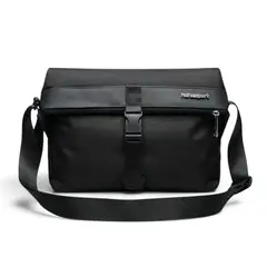 GENERICO - Morral de Mujer Urbano Cruzado Impermeable Negro