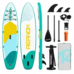 GENERICO - Kit Tabla Stand Up Paddle RX-Y01 Inflables Para Paddle Surf Amarillo