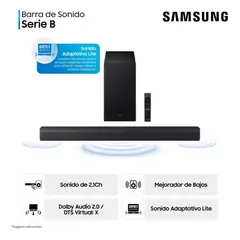 SAMSUNG - Soundbar 310 Watts con Bluetooth 2.1 CH HW-B450F