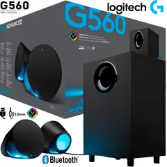 LOGITECH - Parlantes Gaming G560 LIGHTSYNC RGB 2.1 240W Bluetooth