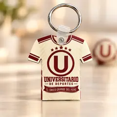 GENERICO - LLAVERO CREMA DISEÑO CAMISETA PARA UNI