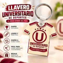 GENERICO - LLAVERO DISEÑO CAMISETA PARA CREMA U