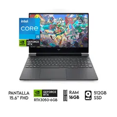 HP - LAPTOP GAMER VICTUS Intel Core i5-13420H RAM 16GB SSD 512GB RTX 3050 6GB 15.6" FHD 144 HZ