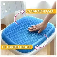 OEM - Cojín Asiento de Gel de Silicona Enfriante Ergonómico Ortopédico