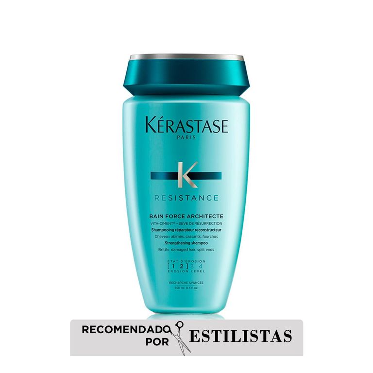 Shampoo Reconstructor Para Cabello Débil Bain Force Architecte Resistance 250Ml