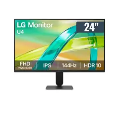 LG - Monitor U4 24U411B 24 FHD IPS 144Hz 1ms HDMI VGA