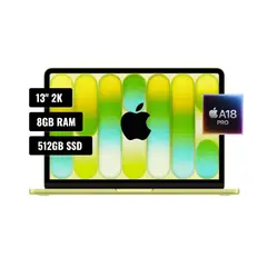 APPLE - MacBook Neo A18 Pro 8GB 512GB 13 Retina Citrus