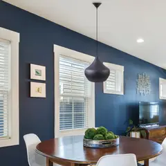 LA ROCHELLI - Lámpara colgante Onur 1 luz negra