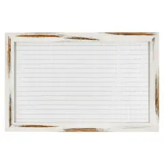 MICA - Portafotos de Madera Blanco
