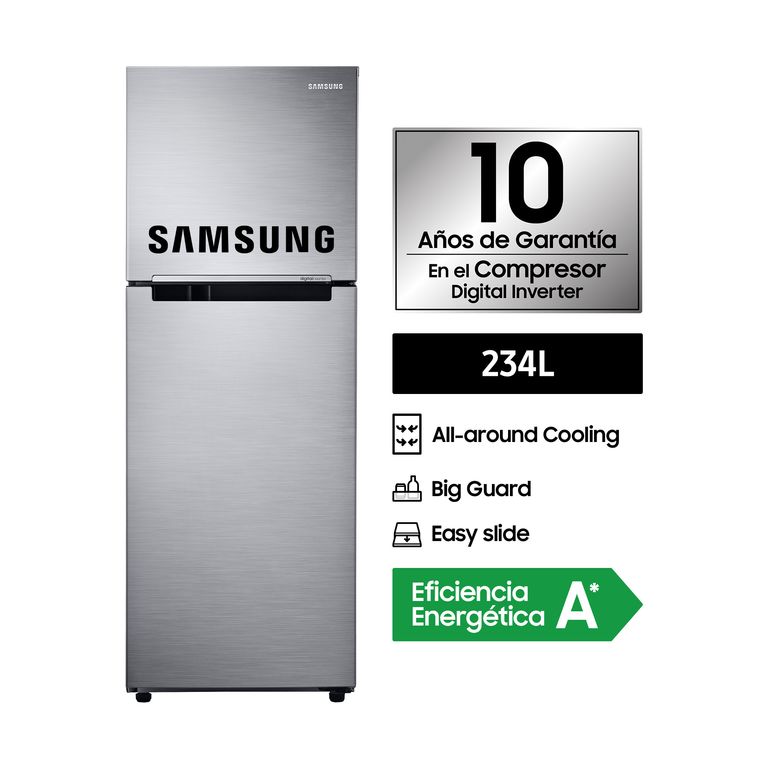 Refrigerador 234 litros RT22FARADS8/PE Silver