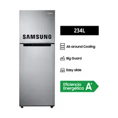 SAMSUNG - Refrigerador 234 litros RT22FARADS8/PE Silver