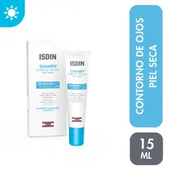 ISDIN - Ureadin Contorno de ojos 15ML - Gel crema bolsas, ojeras y líneas de expresión para todo tipo de piel