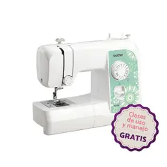 BROTHER - Máquina de Coser JS2135 Mecánica de 14 Puntadas