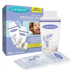 LANSINOH - Bolsa De Almacenamiento X50Und 180 Ml