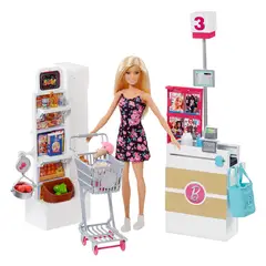 BARBIE - Juguete Muñeca Supermercado