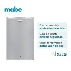 MABE - Frigobar 93 Ltrs Netos Inox - RMF04PRX0