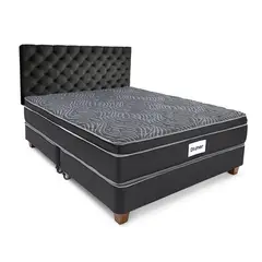 DRIMER - Dormitorio Ventus Queen + 2 Almohadas