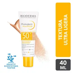 BIODERMA - Photoderm Max Aqua Fluide Teinte Claire Spf50+ 40ml.