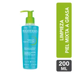 BIODERMA - Sebium Gel Moussant 200ml.