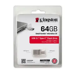 KINGSTON - Memoria MicroDuo 3C 64GB OTG