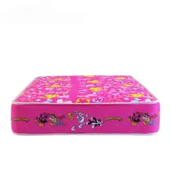 FORLI - Colchón Looney Tunes Rosado 1.5 Plz + 1 Almohada + Protector