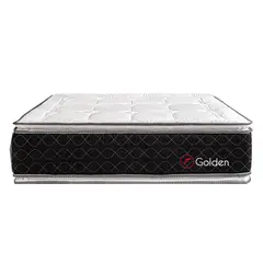 FORLI - Colchón Beauty Dream Golden Queen + 2 Almohadas Viscoelásticas + Protector