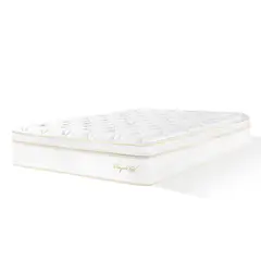 PARAISO - Colchón Royal Cloud Queen + 2 Almohadas Viscoélasticas + Protector