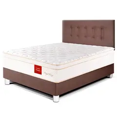 PARAISO - Dormitorio Royal Prince Firme 2 Plz + 2 Almohadas Viscoelásticas + Protector