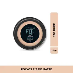 MAYBELLINE - Polvos Fit Me Buff Beige 130