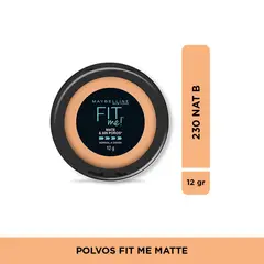 MAYBELLINE - Polvo Fit Me® Matte + Poreless