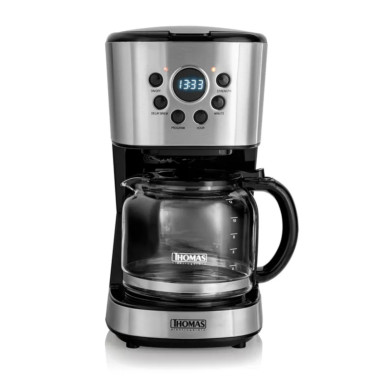 Cafetera Digital 12 tazas TH-141 DI