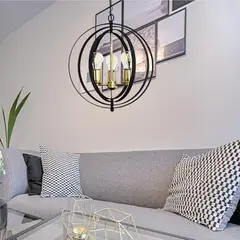 LA ROCHELLI - Lámpara de techo vintage París 3 luces E27