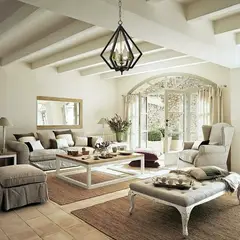 LA ROCHELLI - Lámpara de techo vintage Kairo 3 luces E27