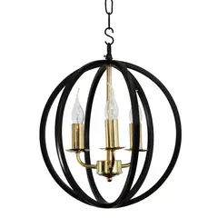 LA ROCHELLI - Lámpara de techo vintage Viena 3 luces E27