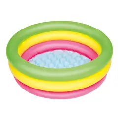 BESTWAY - Piscina 3 Anillos Multicolor