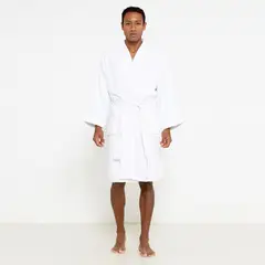 PERU PIMA - Bata de Baño Unisex 100% Algodón 600gr