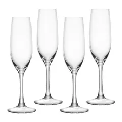 SPIEGELAU - Set x4 Copas de Cristal Champagne