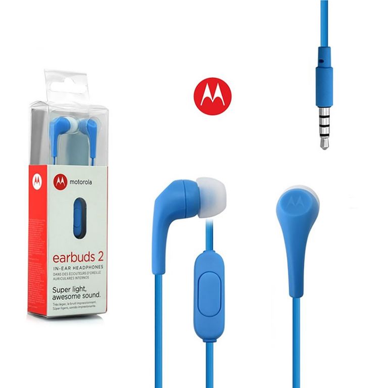 Audífonos Earbuds 2 C/Micro Azul