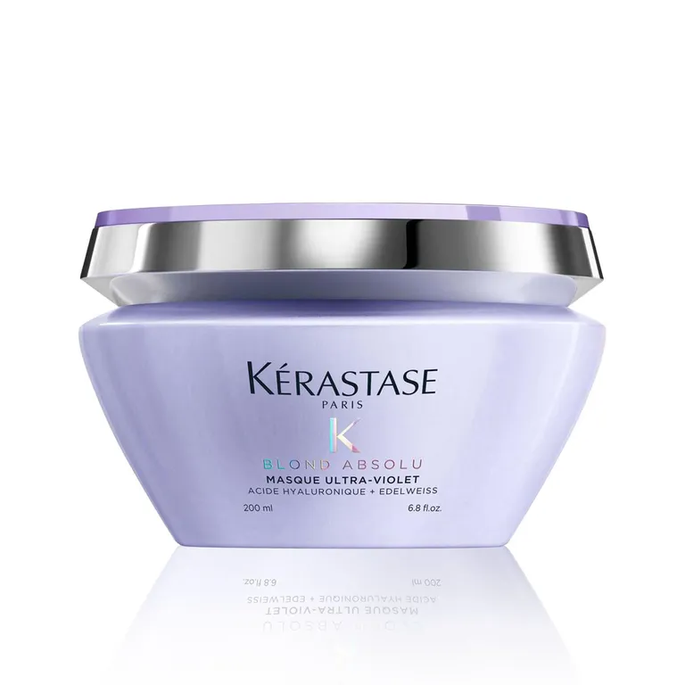 Mascarilla Kérastase Blond Absolu Ultra Violet neutraliza rubios 200ml