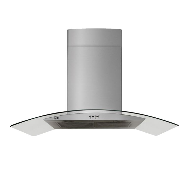 Campana Extractora Decorativa Venus Isla 90cm 1 motor acero inoxidable