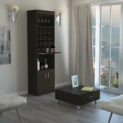 TUHOME - Bar Kava + Mesa De Centro - Wengue