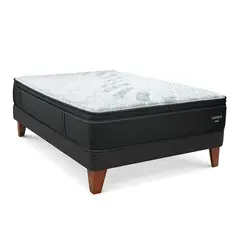 DRIMER - Cama Europea Gold Futurepedic 2 Plz + 2 Almohadas