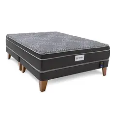 DRIMER - Cama Europea Gold Ventus King + 2 Almohadas